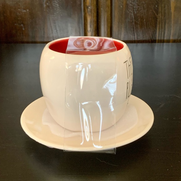 Rae Dunn THERE’S NO PLACE LIKE HOME Wizard of Oz Double Sided Mug and Saucer Set - Picture 9 of 12